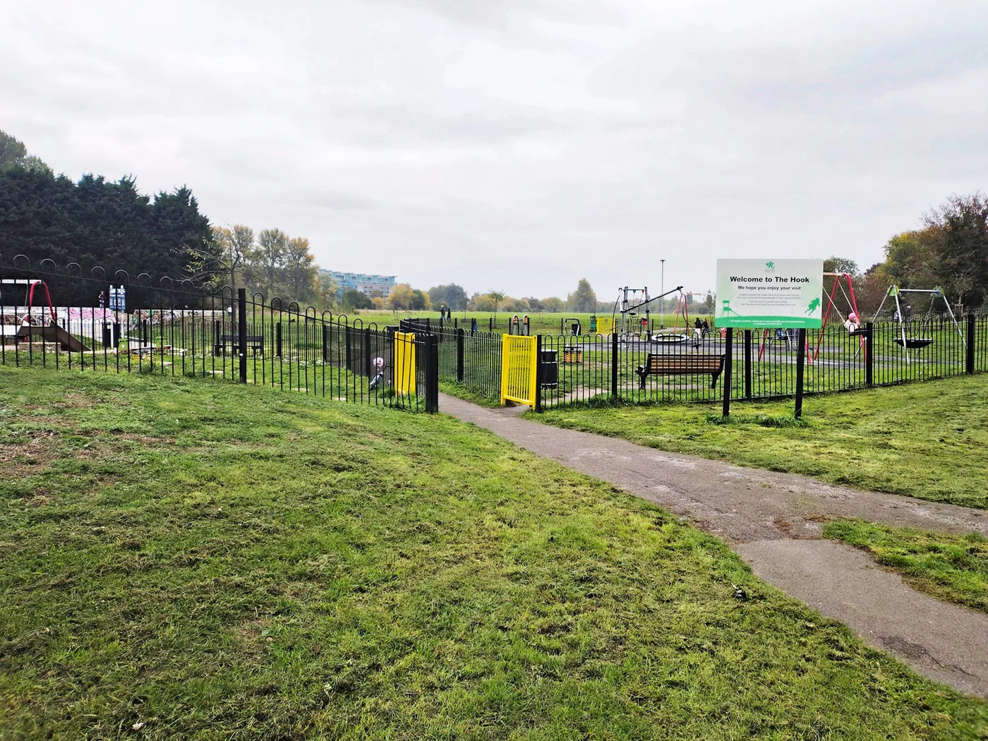 The play area at The Hook in Lady Bay, which is to be refurbished