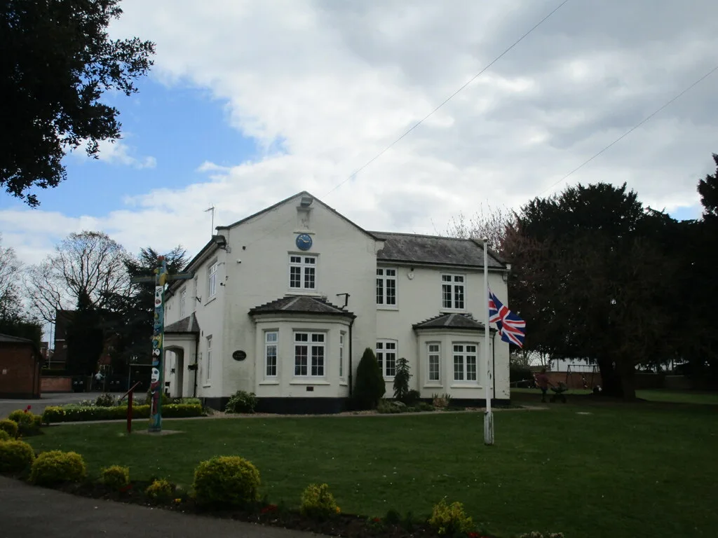 The Grange on Vicarage Lane, Radcliffe on Trent, home of the parish council