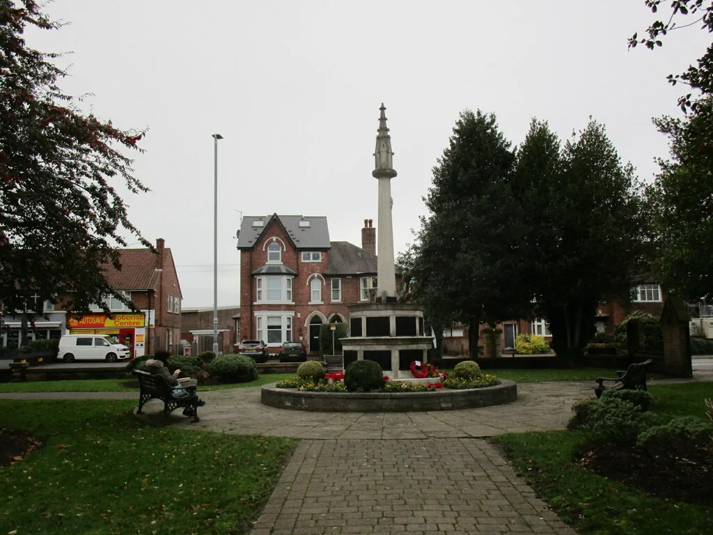 The war memorial in West Bridgford, where the act of remembrance follows the 9am service at St Giles